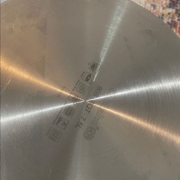 Calphalon Silver Stock Pot with Steamer - Picture 2 of 7